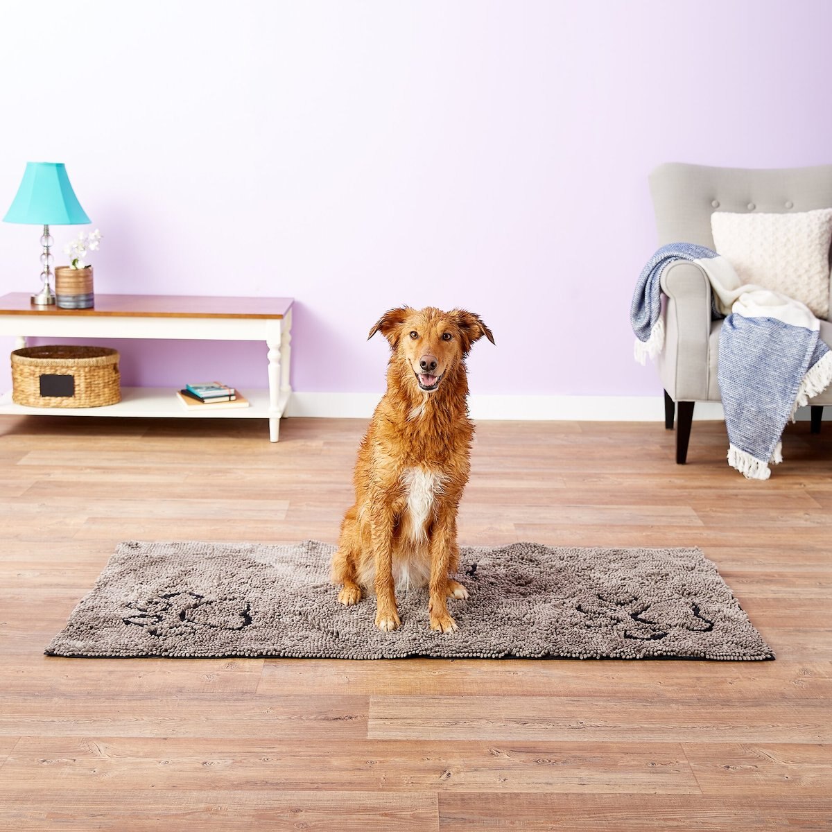 Dog Gone Smart Runner Dirty Dog Doormat， X-Large