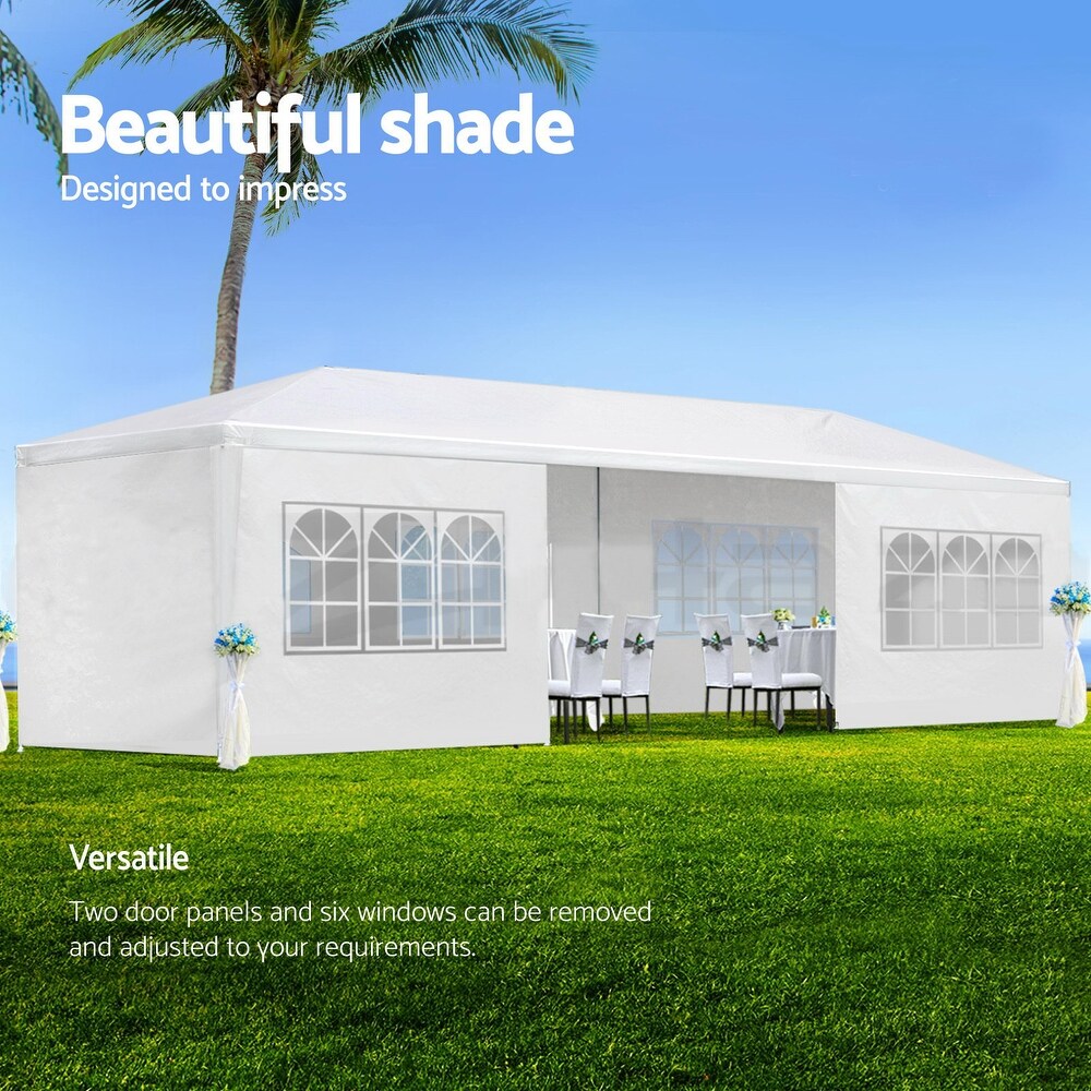 10x30 ft Wedding Party Canopy Tent with Removable Walls