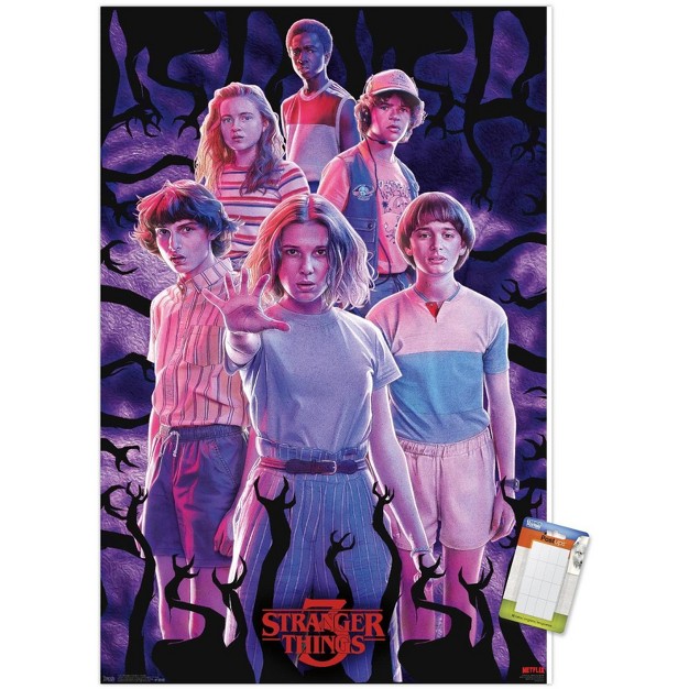 Trends International Netflix Stranger Things Season 3 Group Unframed Wall Poster Prints