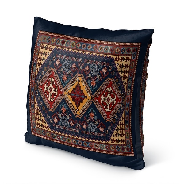 YALAMEH NAVY Indoor|Outdoor Pillow By Kavka Designs