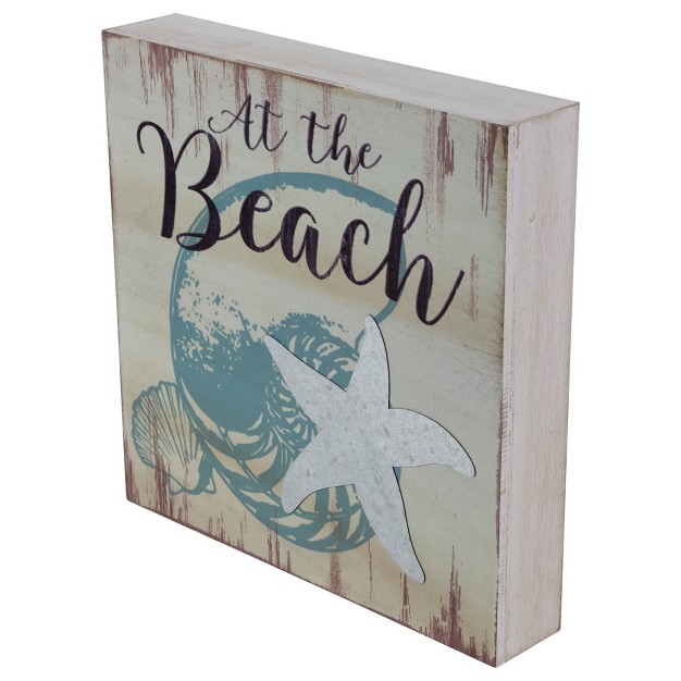 Coastal Wall Plaque 8 quot X 8 quot