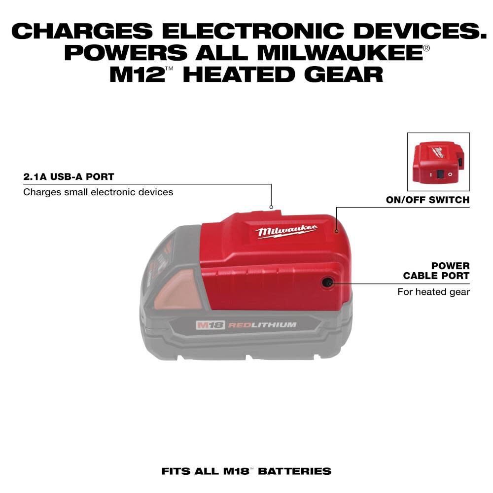 MW M18 Power Source 49-24-2371 from MW