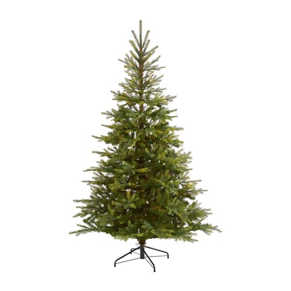 7' PreLit North Carolina Spruce Artificial Christmas Tree，Unlit