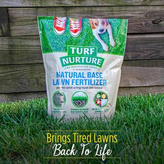 Turf Nurture 8.33 lbs. Natural Dry Lawn Base Fertilizer 2756713