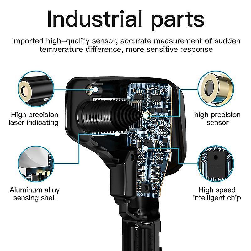 Digital Infrared Thermometer -50~600c Laser Temperature Meter Gun Lcd Industrial Electronic Thermometer Pyrometer Thermal Imager