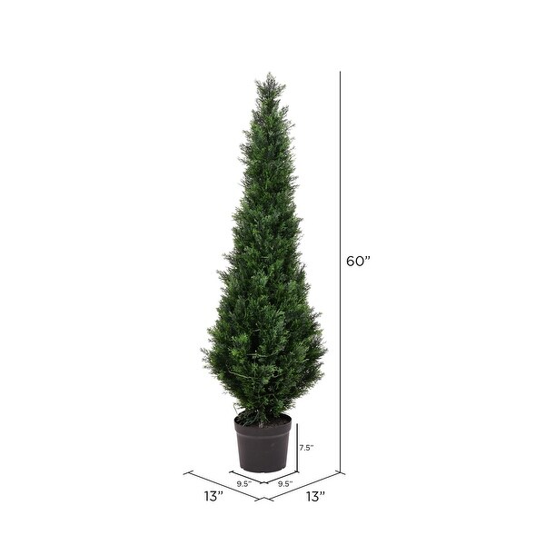 Vickerman 5' Green Cedar Everyday Tree