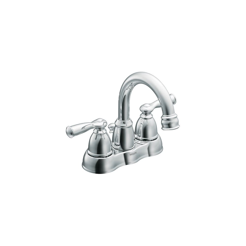 Moen Banbury Bathroom Lavatory Faucet Chrome 2 Handle High Arc