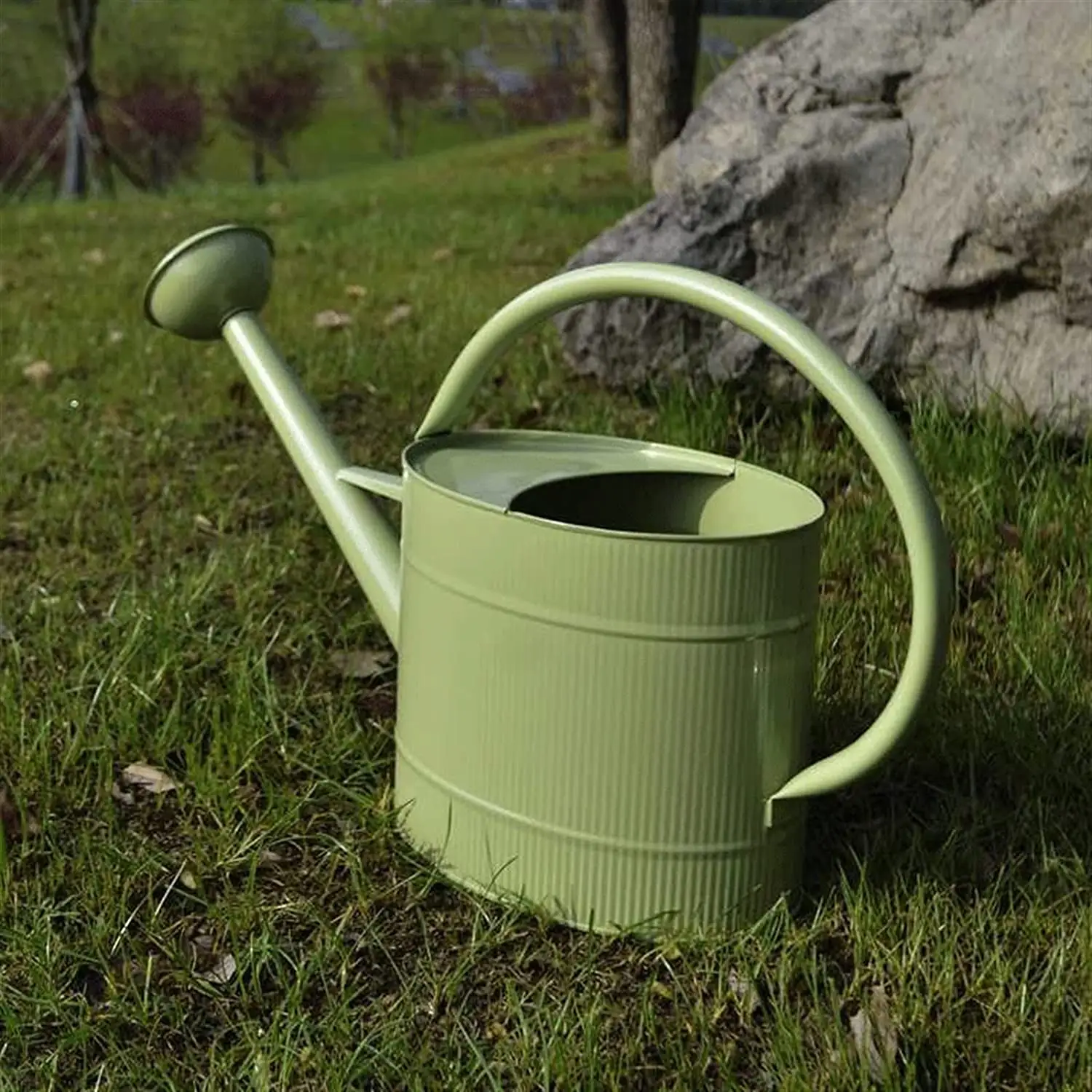 7 L Galvanized Iron Green Watering Can High Quality Handmade Customized watering cans for Garden Supplies Iron Watering Pot