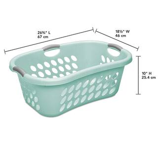 Sterilite Ultra HipHold 1.25 Bushel Plastic Clothes Laundry Basket (6-Pack) 6 x 12107906