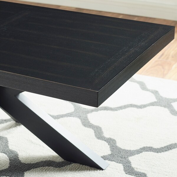 Strick and Bolton Harmony Ebony Finish Coffee Table