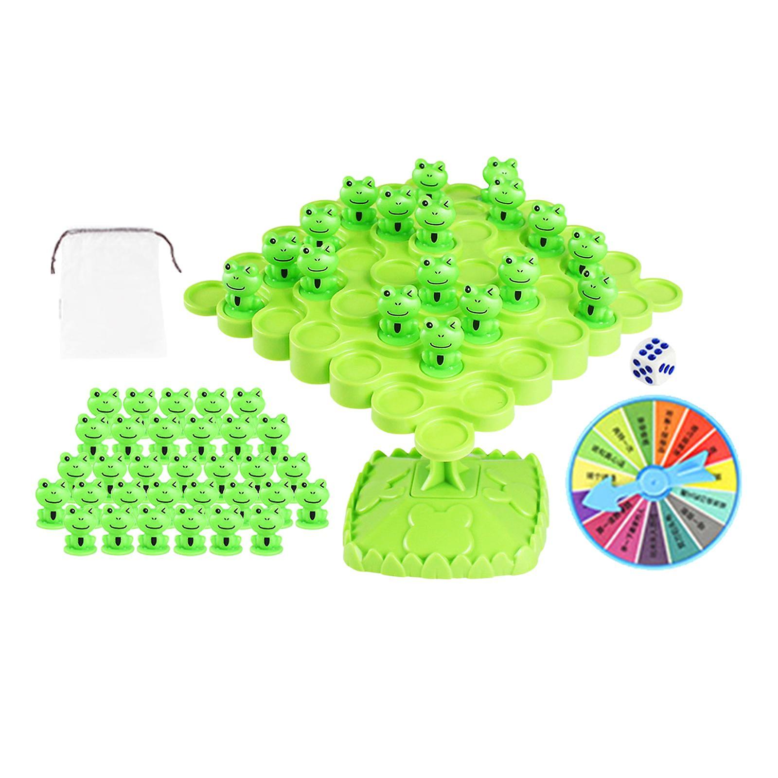 Frog Balance Counting Toy Frog Puzzle Board Game For Game Activity Halloween