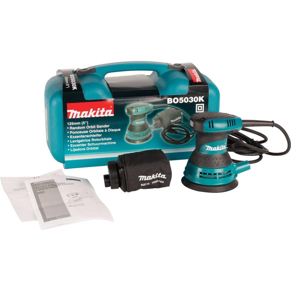 5 In. Random Orbit Sander Kit ;