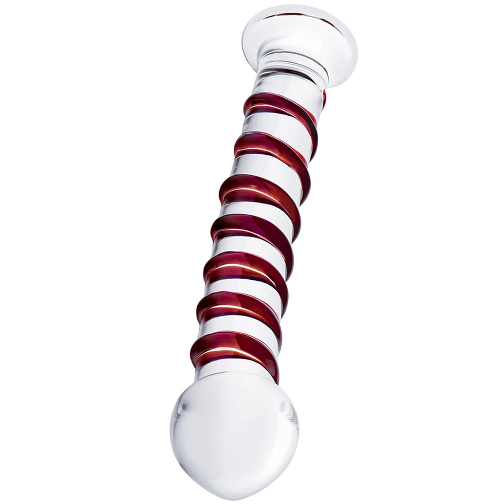 gläs 10 Inch Mr. Swirly Dildo