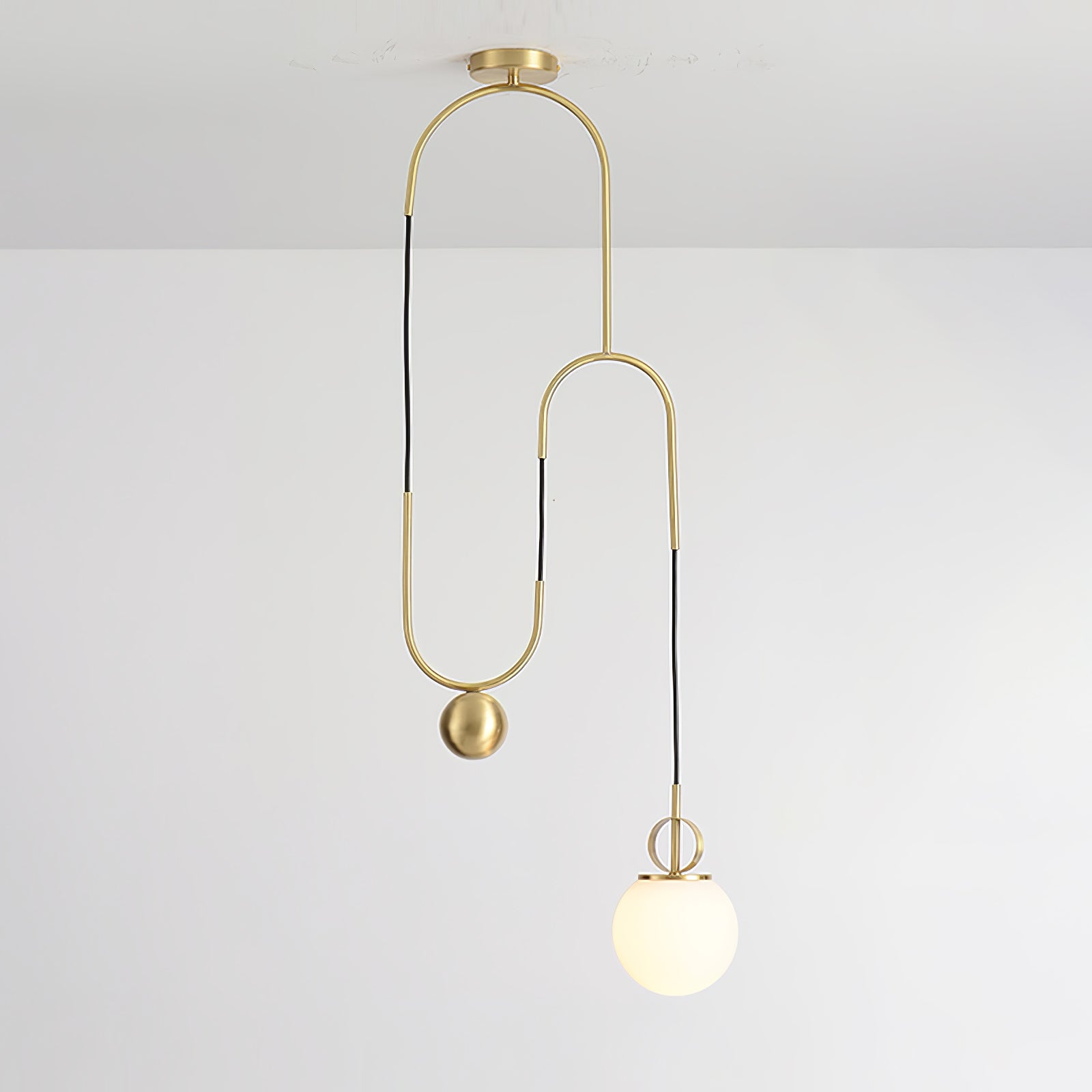 Glass Ball Pendant Lamp