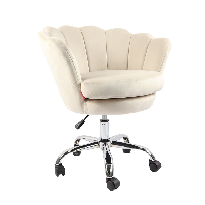 Anna Swivel Vanity Chair  VNT-Chair-A-WHT