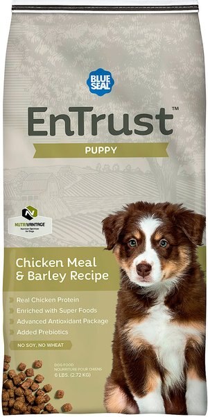 Blue Seal EnTrust Puppy Chicken Meal and Barley Recipe Dry Dog Food