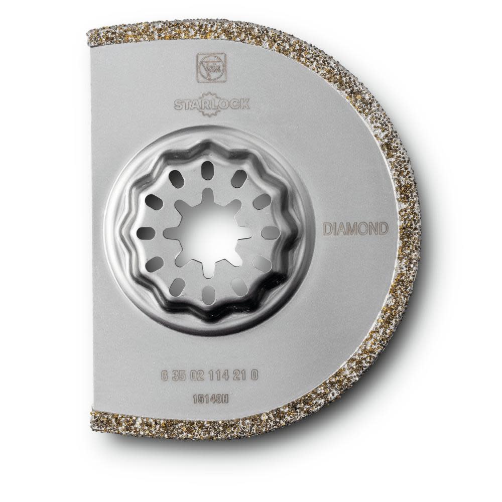 StarLock 114 Diamond Saw Blade for the Removal of Marble， Epoxy Resin and Cement Grout ;