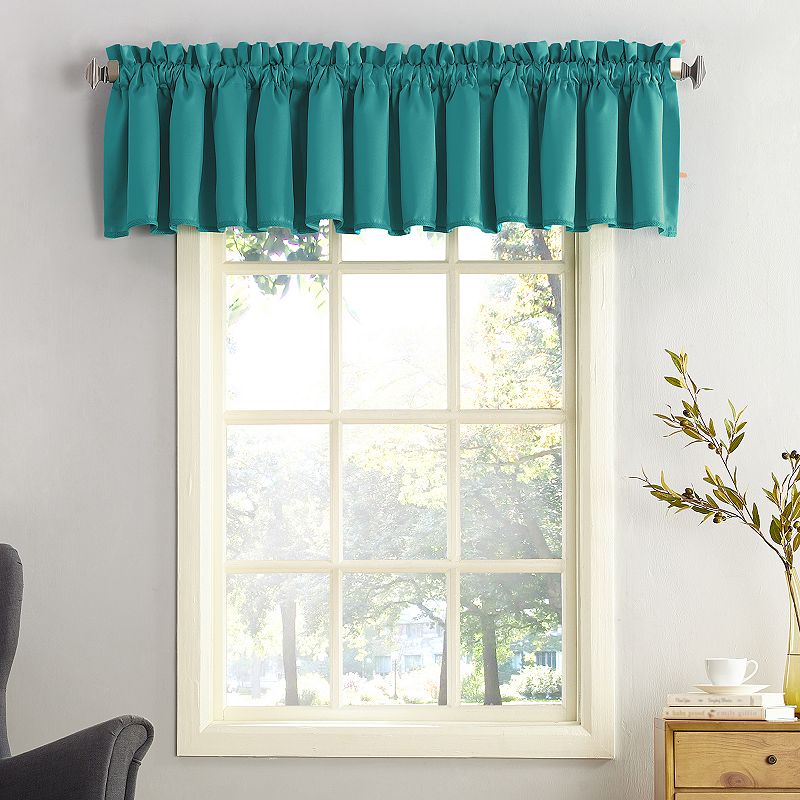 Sun Zero Gramercy Room Darkening Window Valance - 54'' x 18''