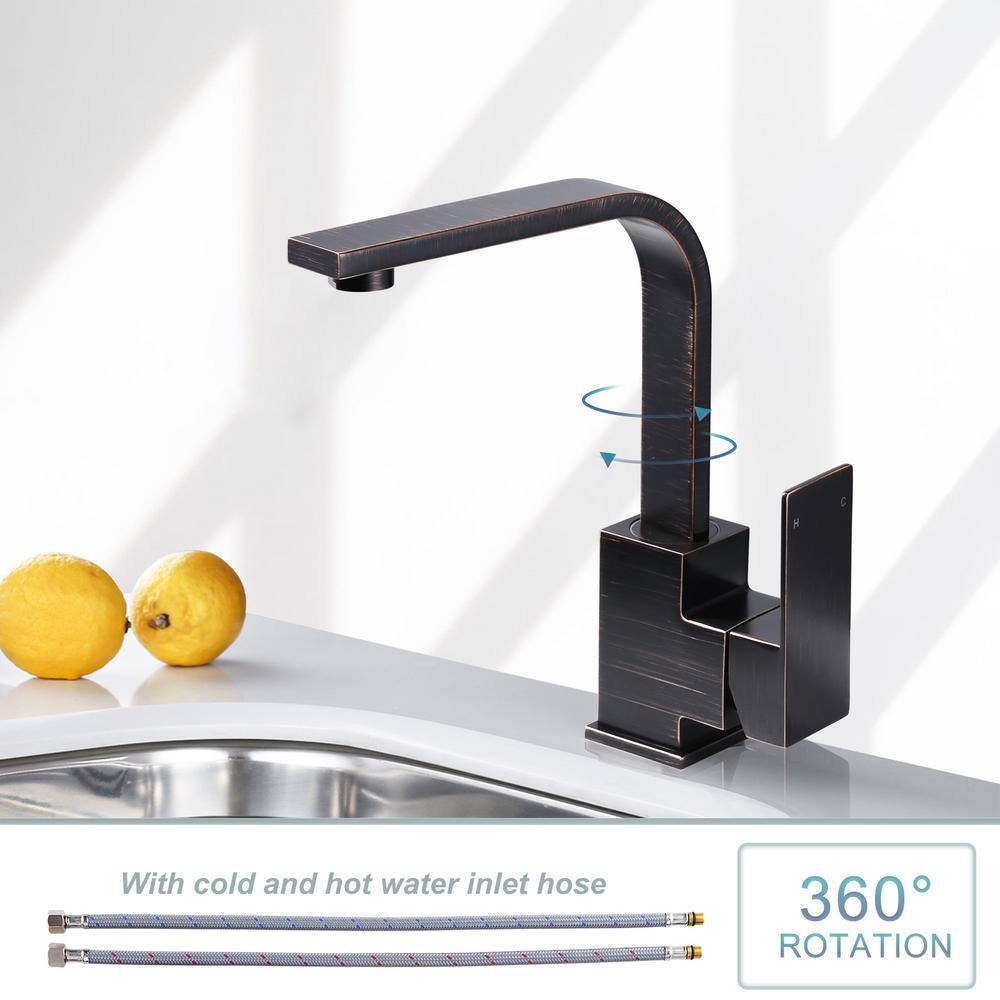 ALEASHA Single Handle Bar Faucet in Oil Rubbed Bronze AL-1A23RB