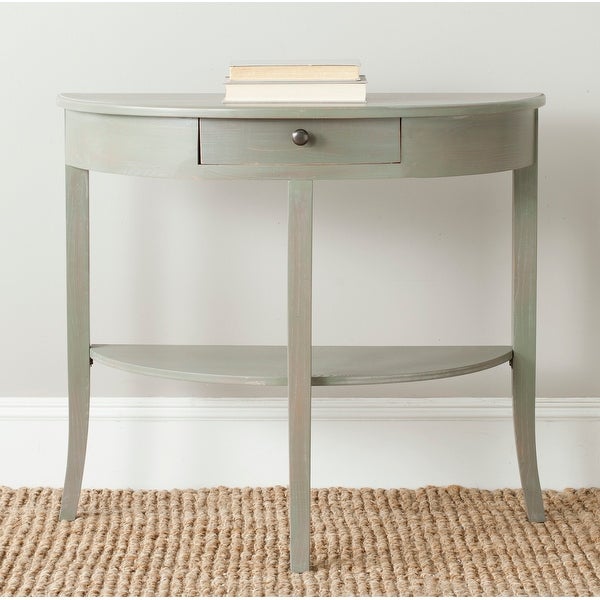 SAFAVIEH Alex Ash Grey Console - 33.9