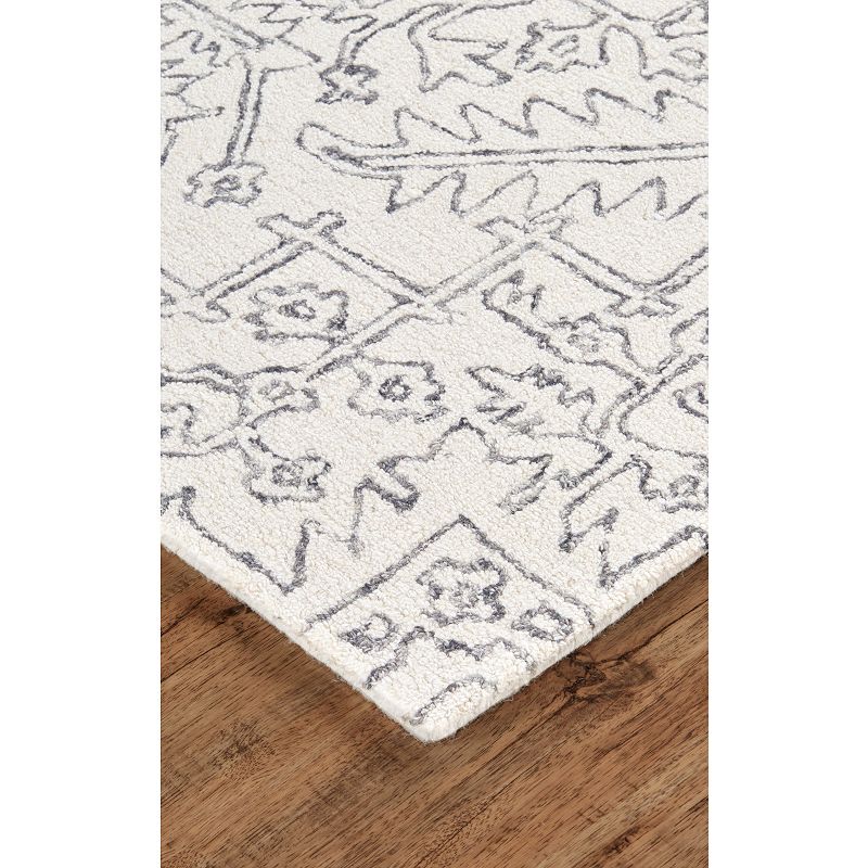 Weave and Wander Natal Beige Ornamental Area Rug