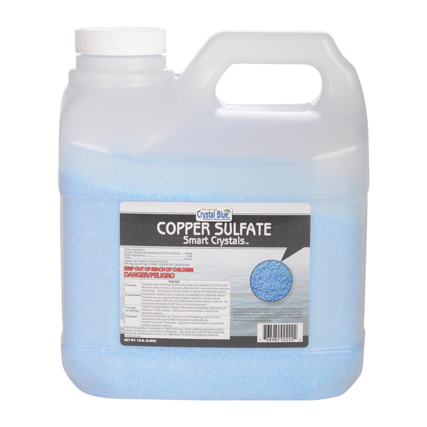 Crystal Blue Smart Crystals Copper Sulfate 15 lb