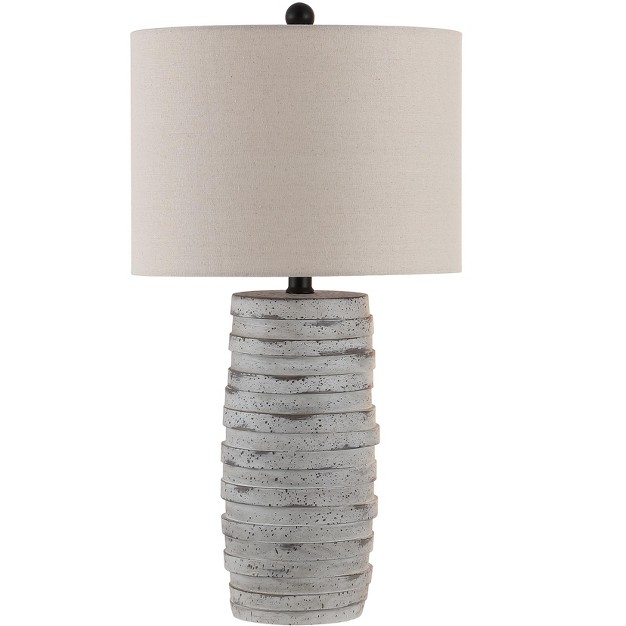 Alron Table Lamp Antique Grey Safavieh