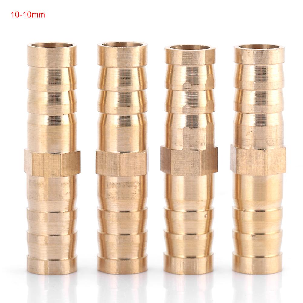 Brass Hose Fitting 10mm-10/12/14mm  Brass Barb Tail Reducer Reducing Plug Connector[10--12mm]