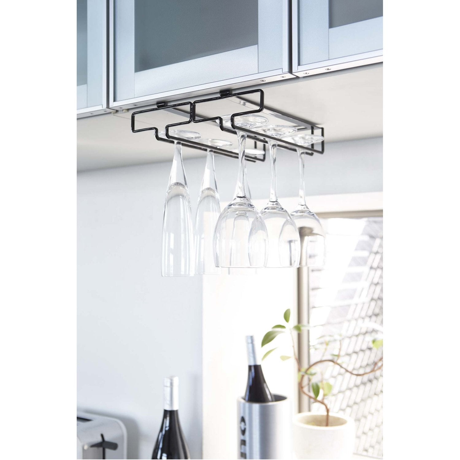 Tower Under Shelf Stemware Rack in Various Colors