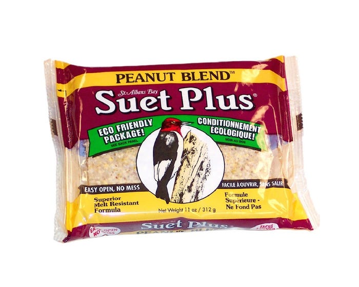 St. Albans Bay Suet Plus® Peanut Blend™ Bird Suet Cake - 204