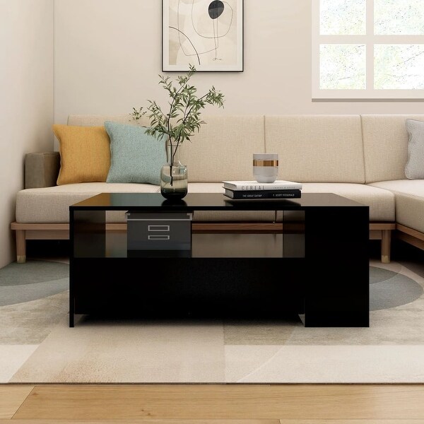 Coffee Table Black 40.2