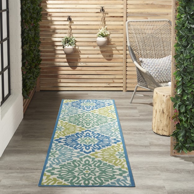 Blue Indoor outdoor Area Rug By Nourison