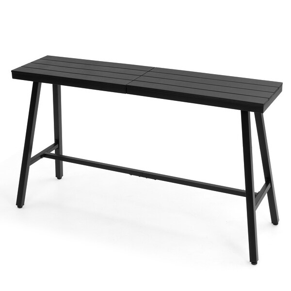 VredHom Outdoor Bar Table Bistro Dining Table