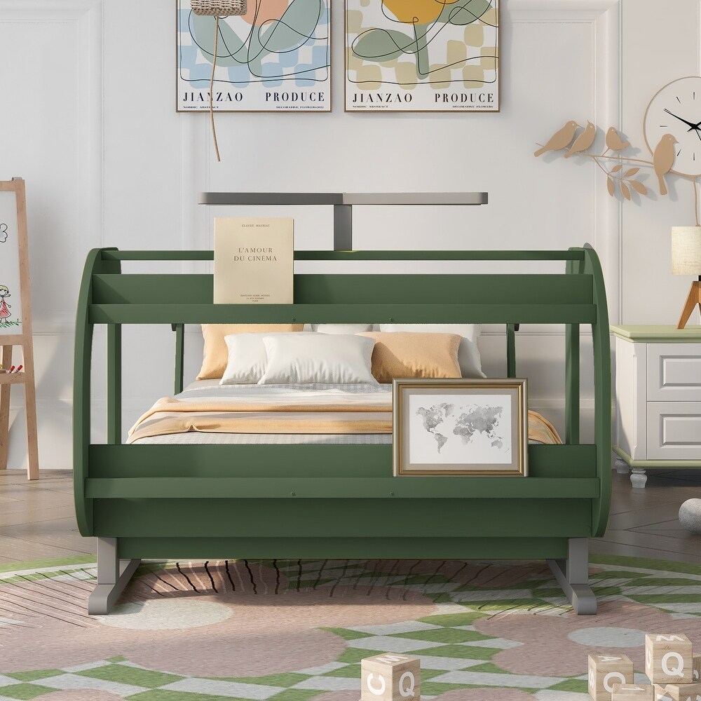 Unique Plane Style Platform Twin Bed with Rotatable Propeller