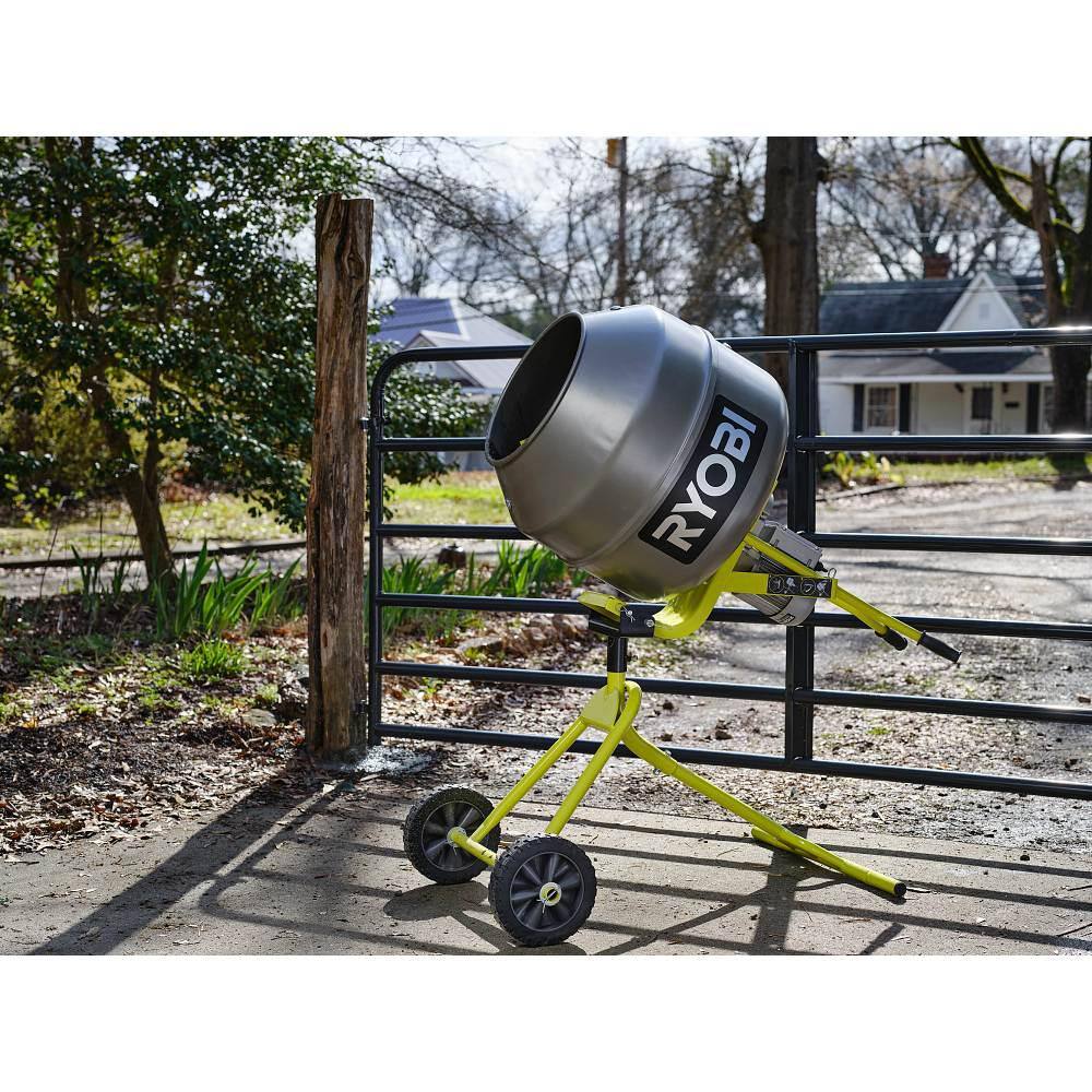 RYOBI 5.0 cu. ft. Portable Concrete Mixer RMX001