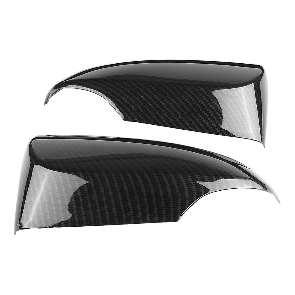 1 Pair Of Carbon Fiber Style Rear View Side Mirror Cover Trim Fit For Toyota Chr