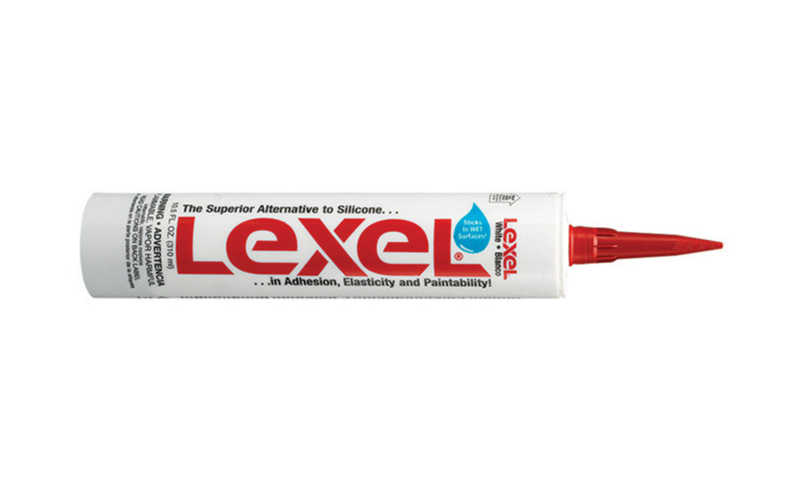 CAULK LEXEL WHITE 10.5OZ