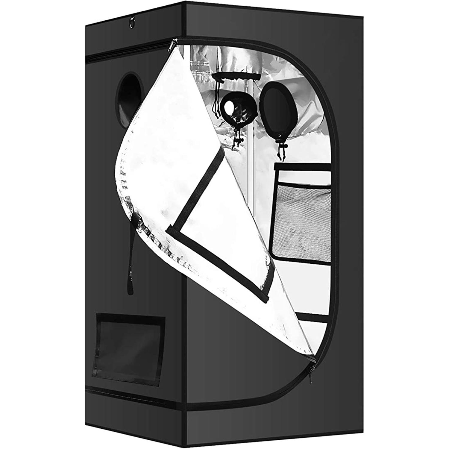 iPower Hydroponic Grow Tent 48 in. H X 24 in. W