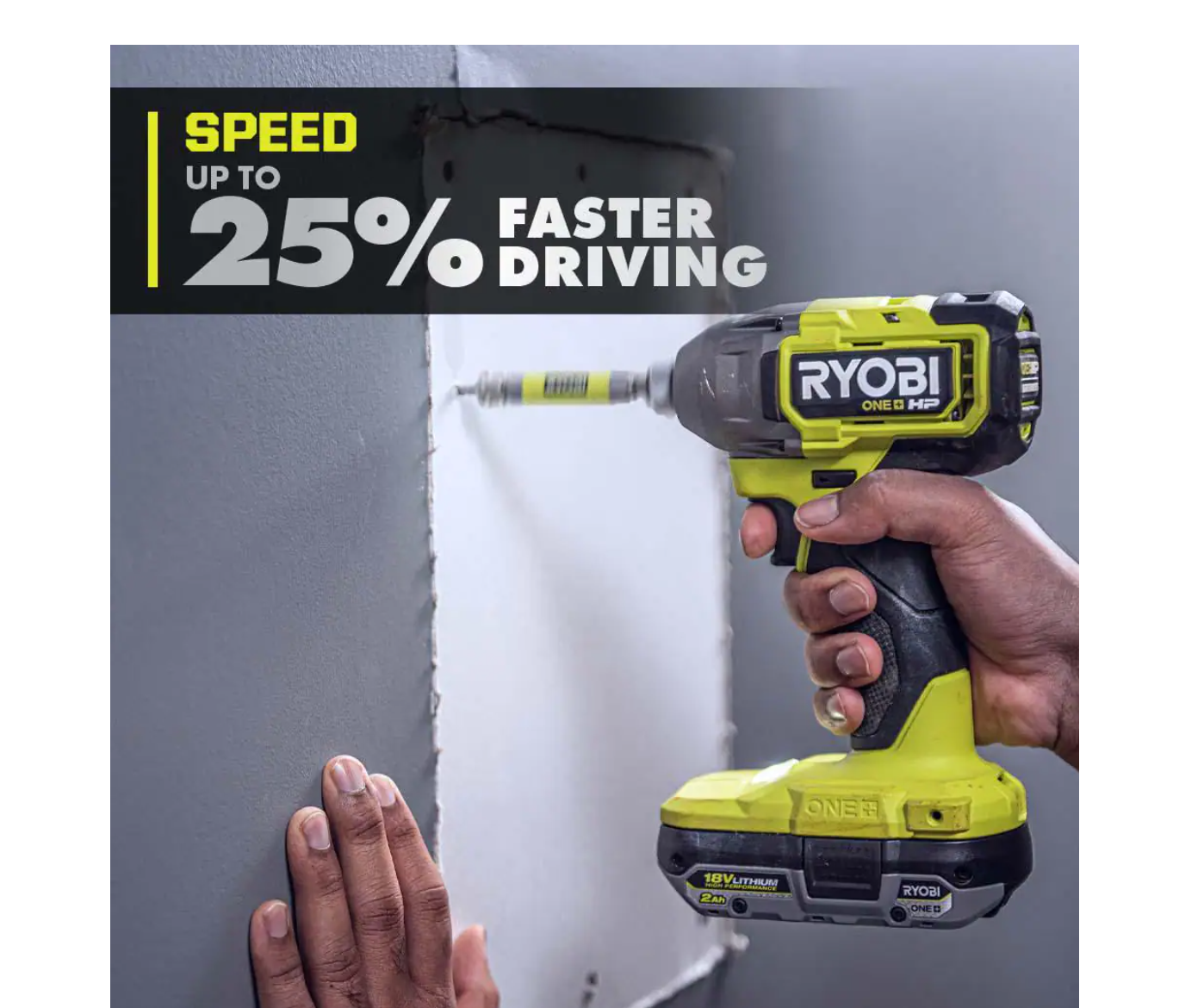 RYOBI PBLID01B ONE+ HP 18V Brushless Cordless 1/4 in. Impact Driver (Tool Only)