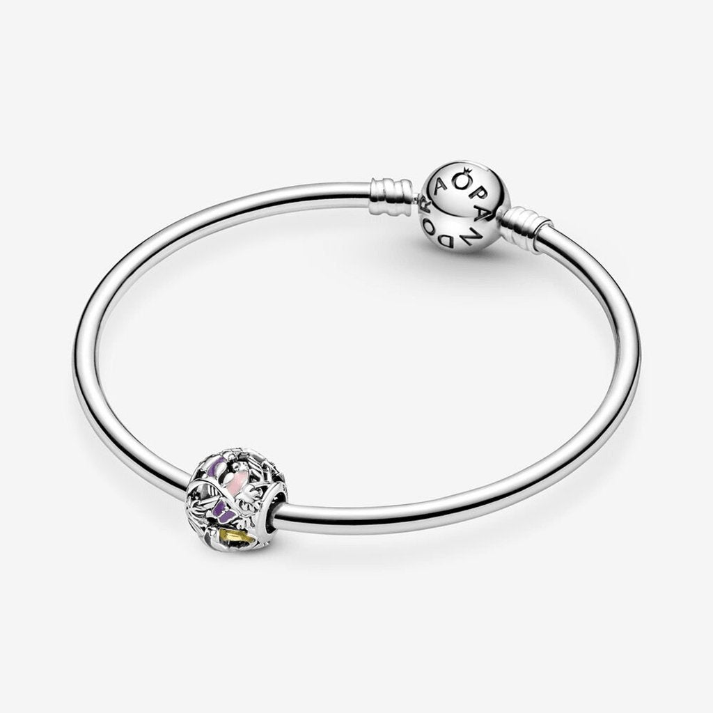 PANDORA  Jungle Creatures & Leaves Charm