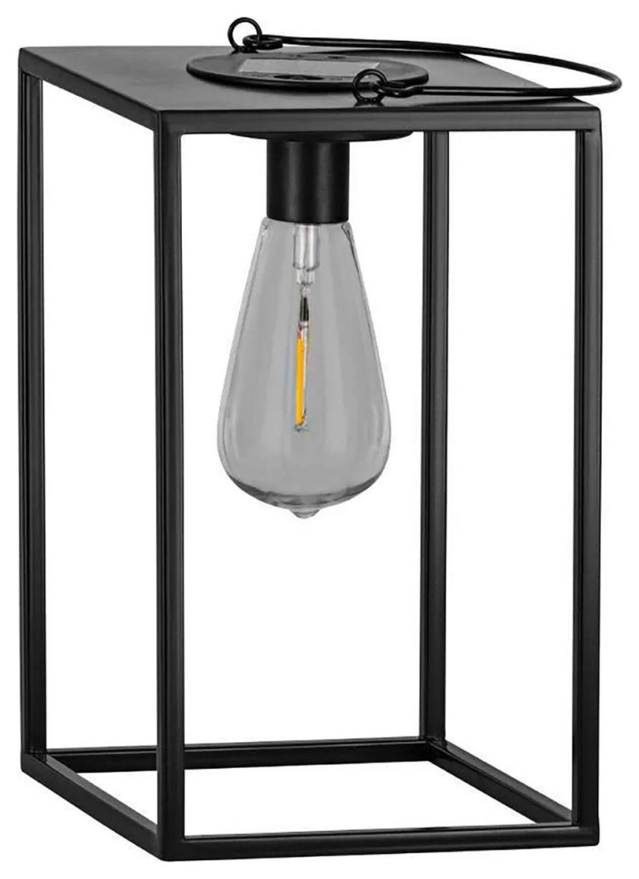 Solar 2 Light Outdoor Pendant or Chandeller  Black   Transitional   Outdoor Hanging Lights   by Lighting New York  Houzz