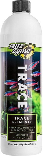 Fritz FritzZyme Trace Aquarium Water Treatment， 16-oz bottle