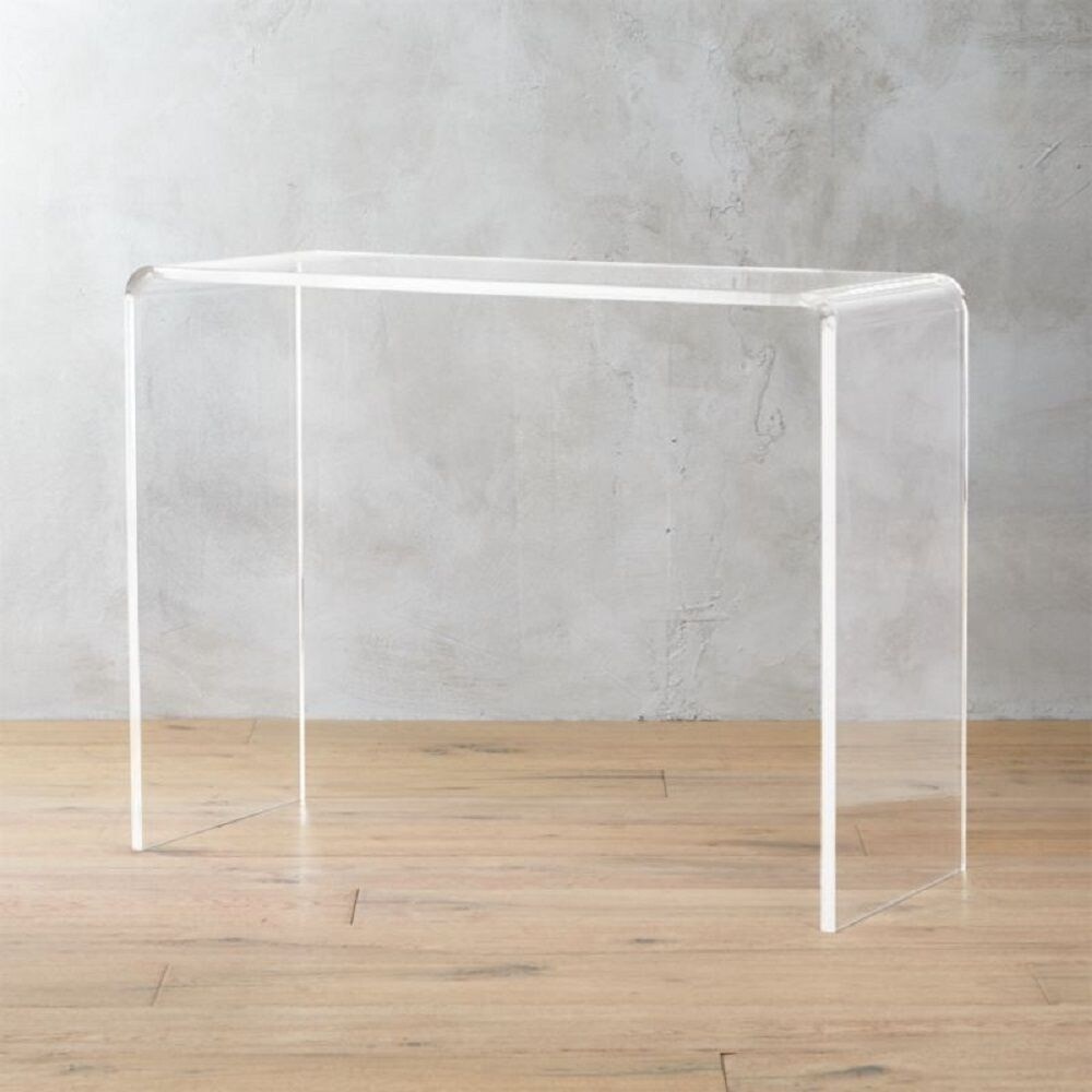 en Acrylic Console Table 30'' and 38''