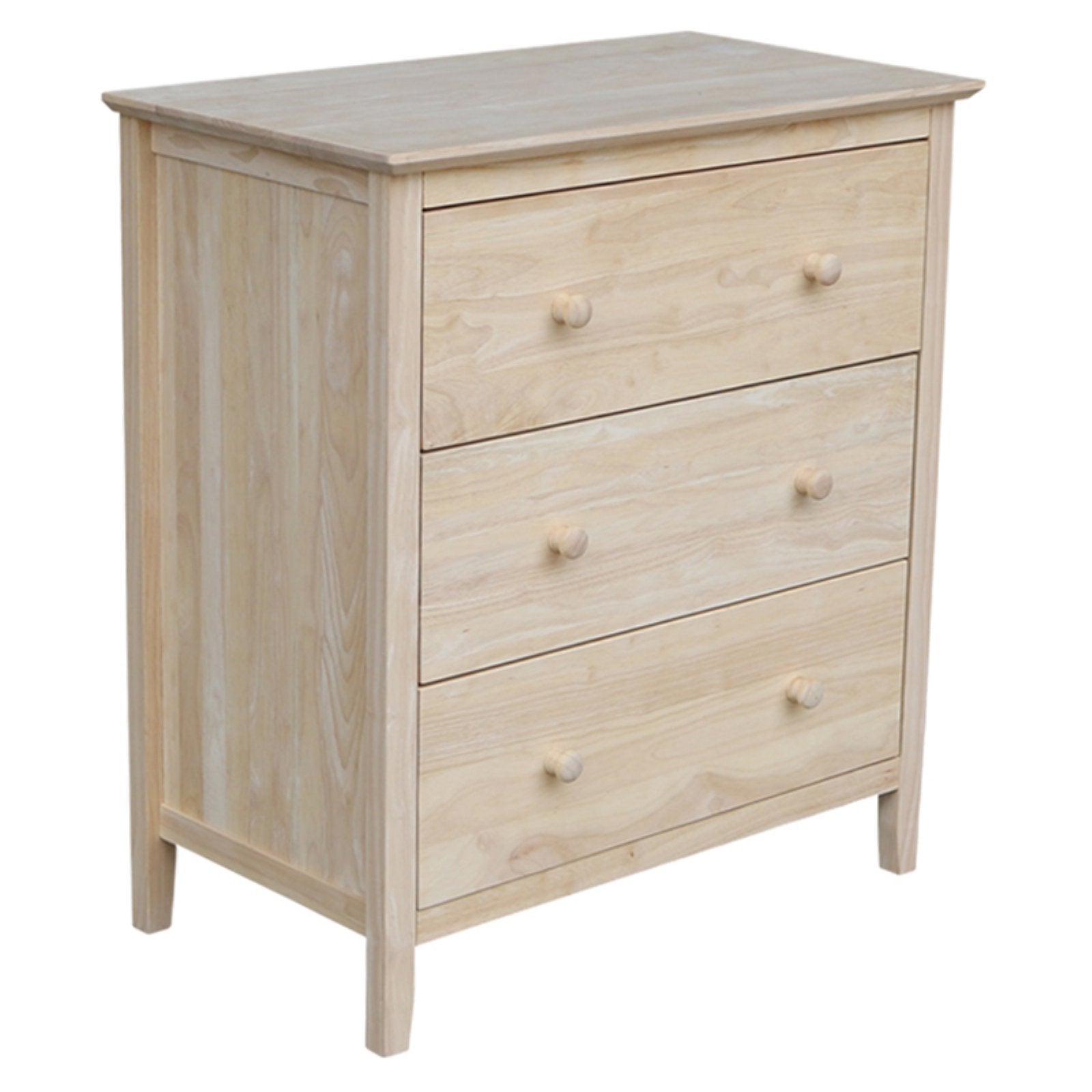 International Concepts 3 Drawer Chest