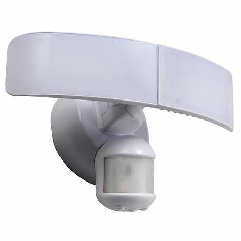 HomeZone LED Motion Sensor Security Light 2，500 Lumen Output