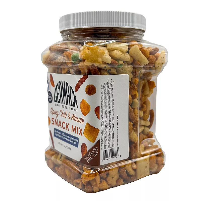 Germack Spicy Cajun and Wasabi Snack Mix