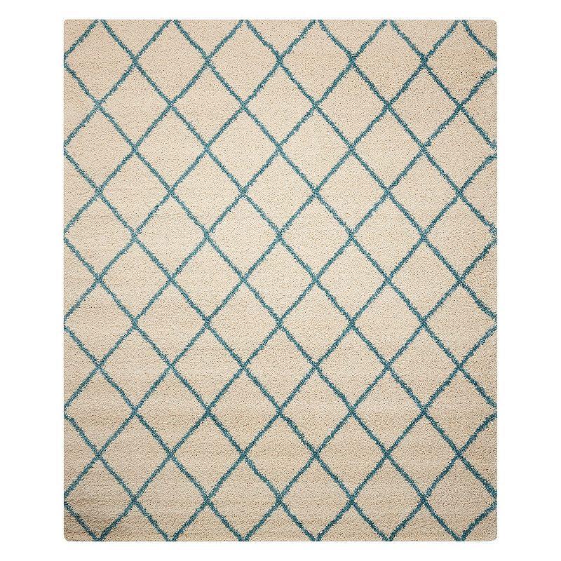 Nourison Brisbane Elusive Lattice Shag Rug