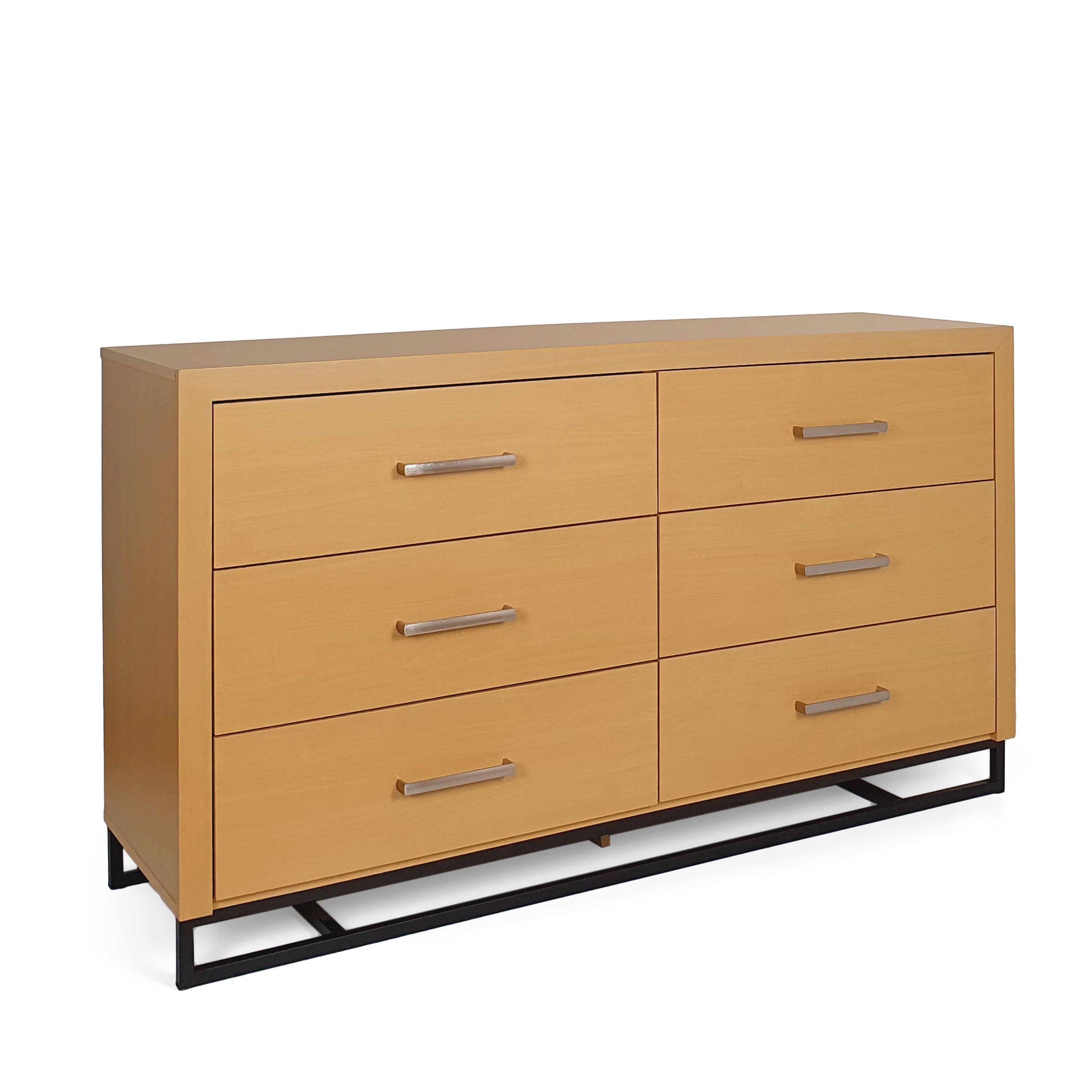 Borah Contemporary Faux Wood 6 Drawer Double Dresser