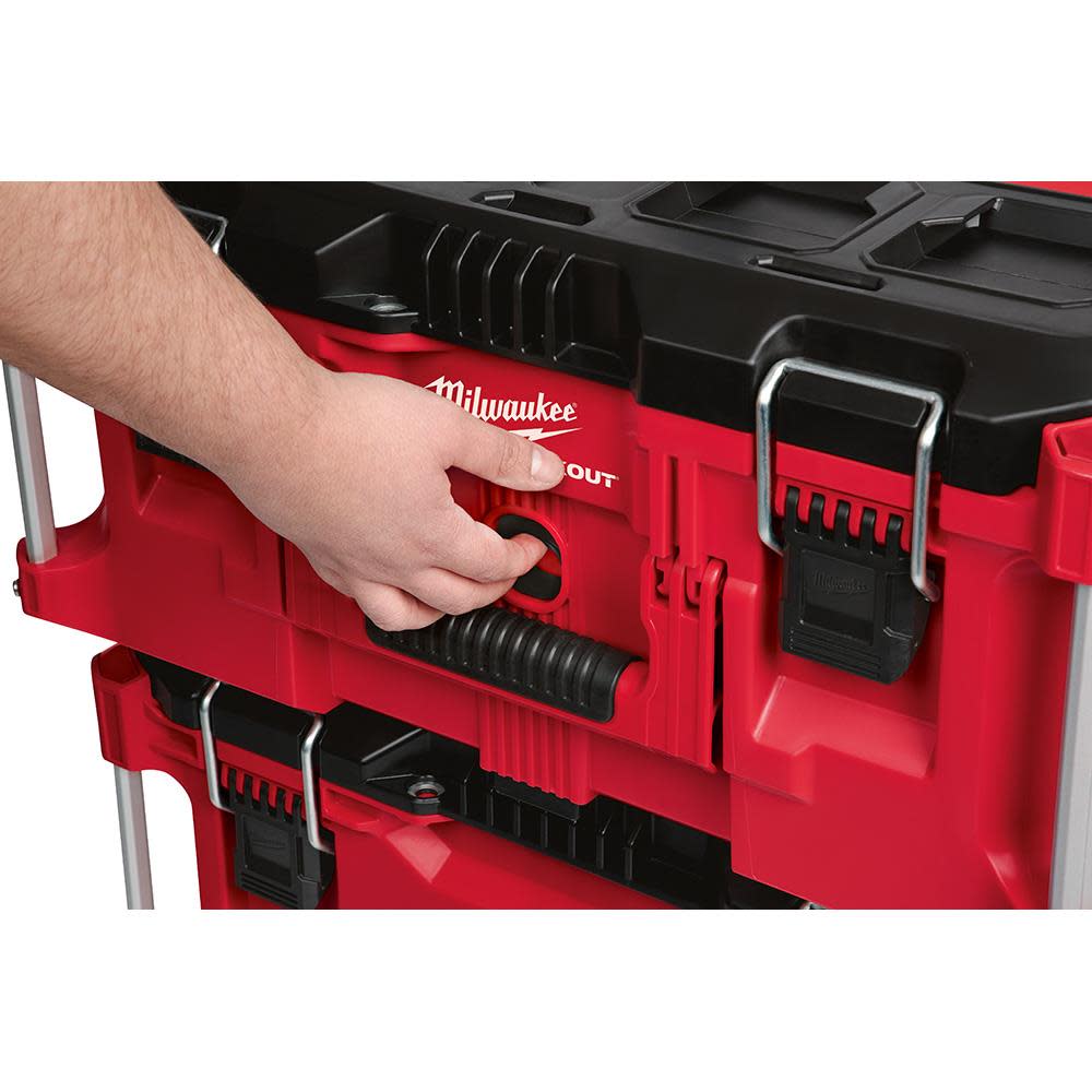 Milwaukee PACKOUT Rolling Tool Box， Large Tool Box， and Crate Bundle ;