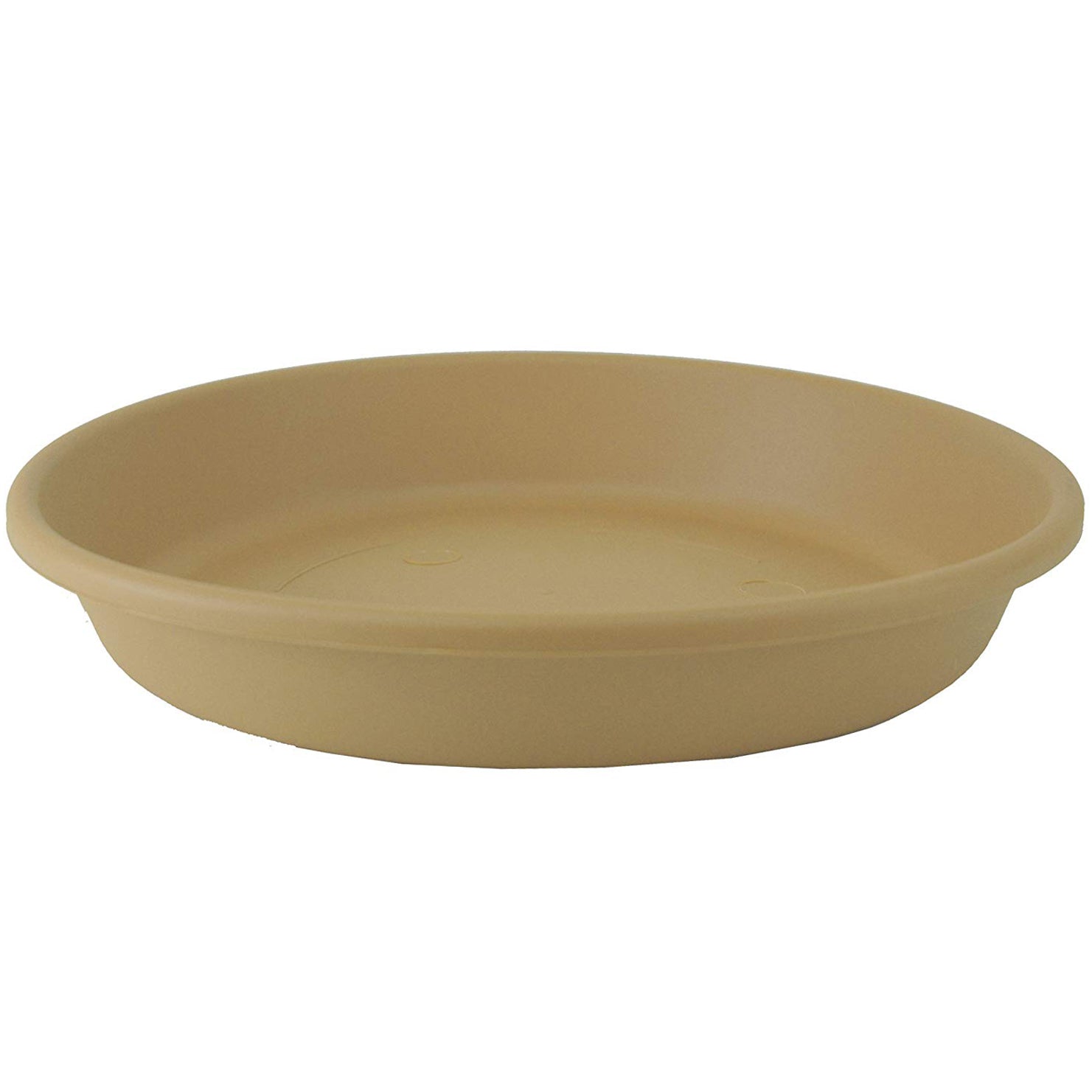 The HC Companies 21 In Planter Saucer for Classic Pots, Sandstone, 2 Pack